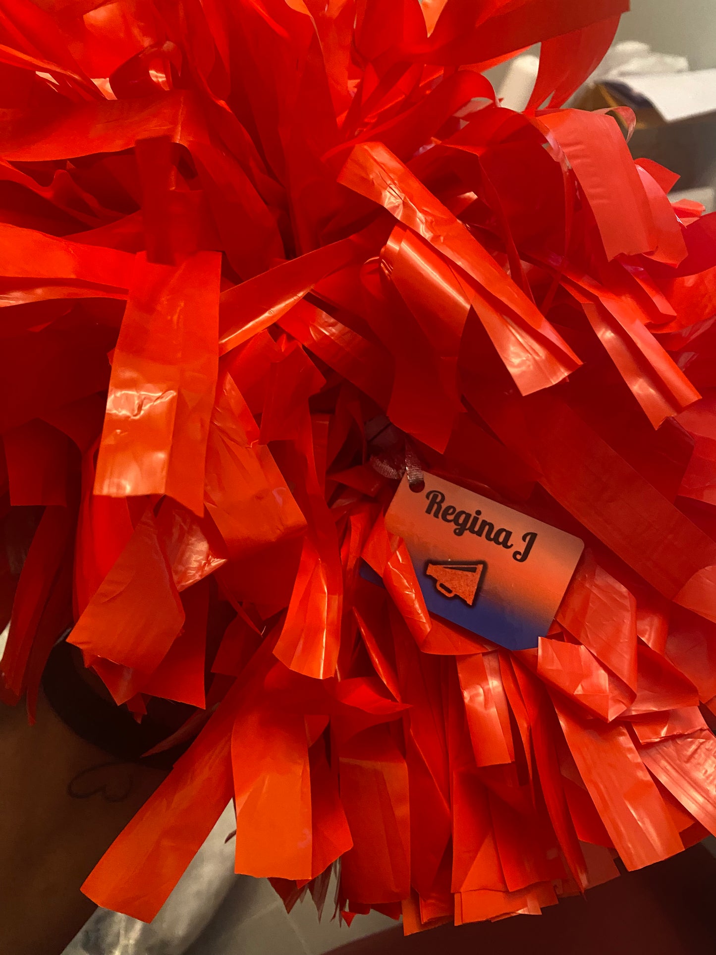 Custom Cheer Bag Tags & Custom Cheer Pom Tags