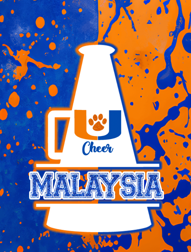 UNA Bears Cheer Bag Design, Bag Tag and Pom Tags