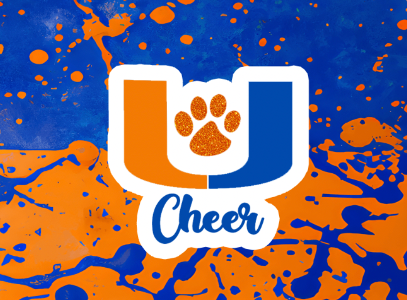 UNA Bears Cheer Bag Design, Bag Tag and Pom Tags