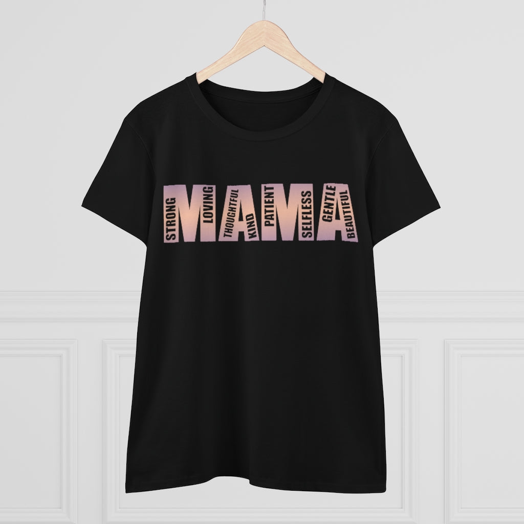 Women's "Mama" Heavy Cotton Tee