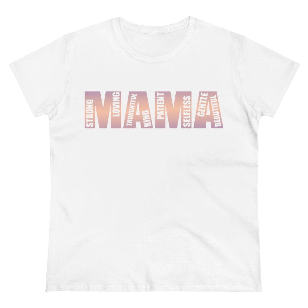 Women's "Mama" Heavy Cotton Tee