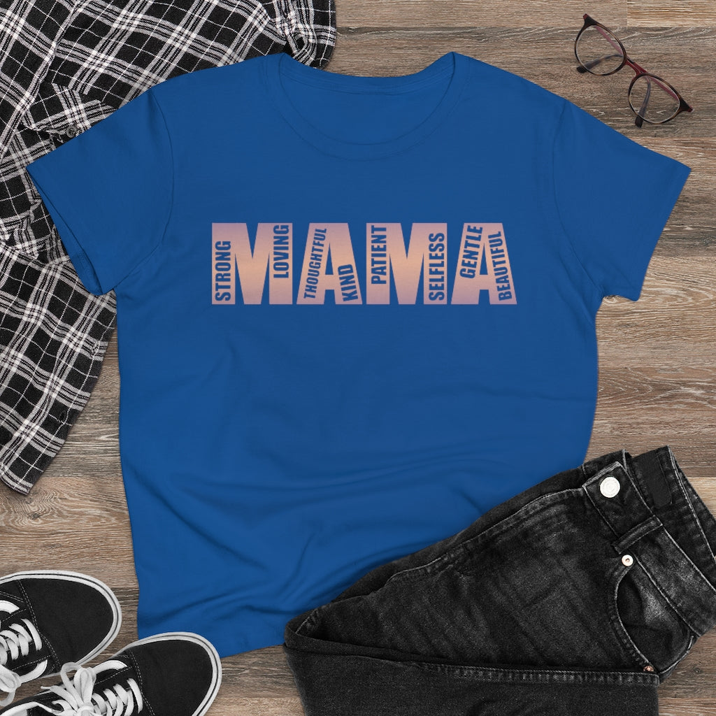 Women's "Mama" Heavy Cotton Tee