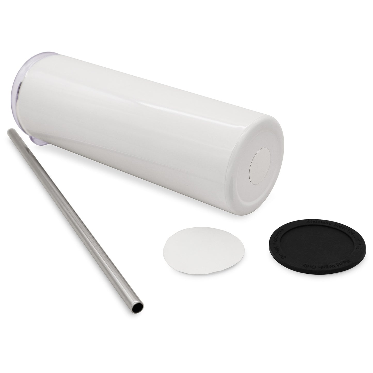 20oz Bulk Tumbler Sublimation Blank With Lid and Straw