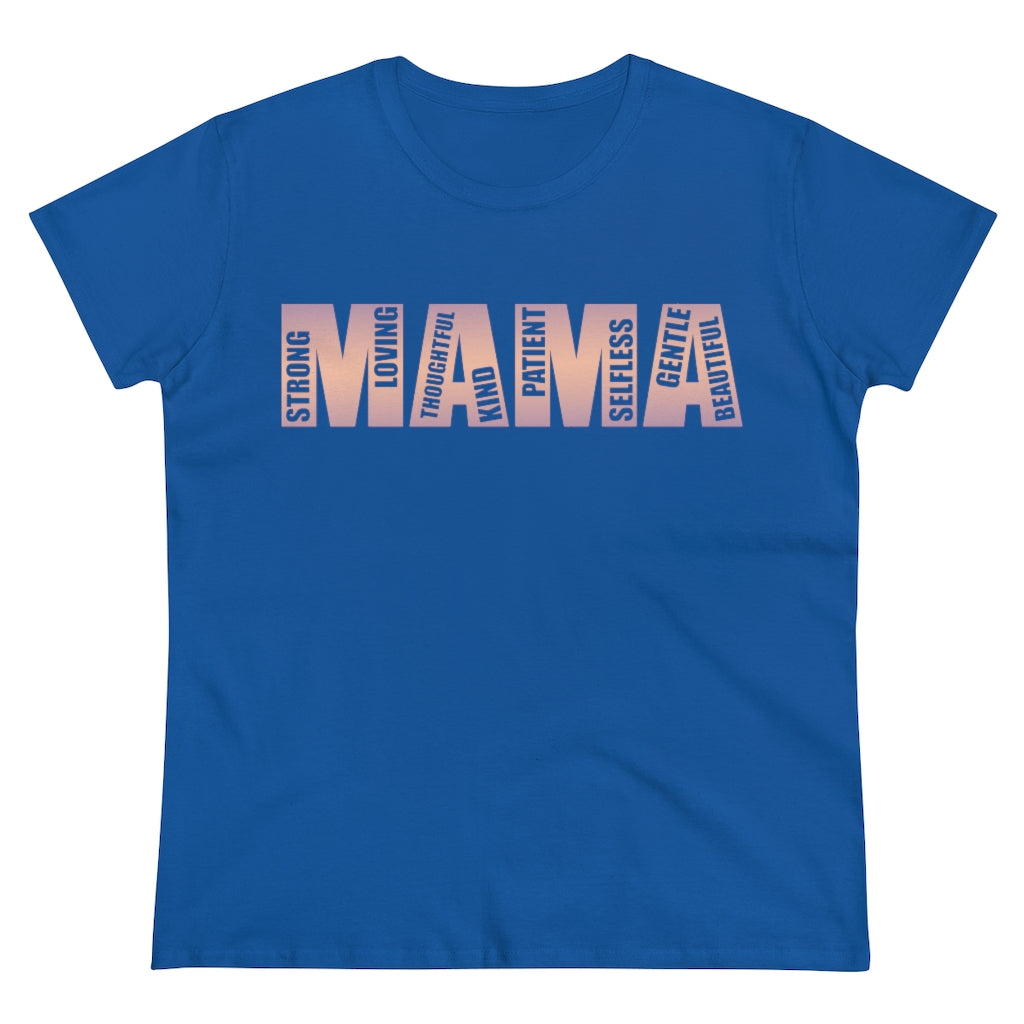 Women's "Mama" Heavy Cotton Tee