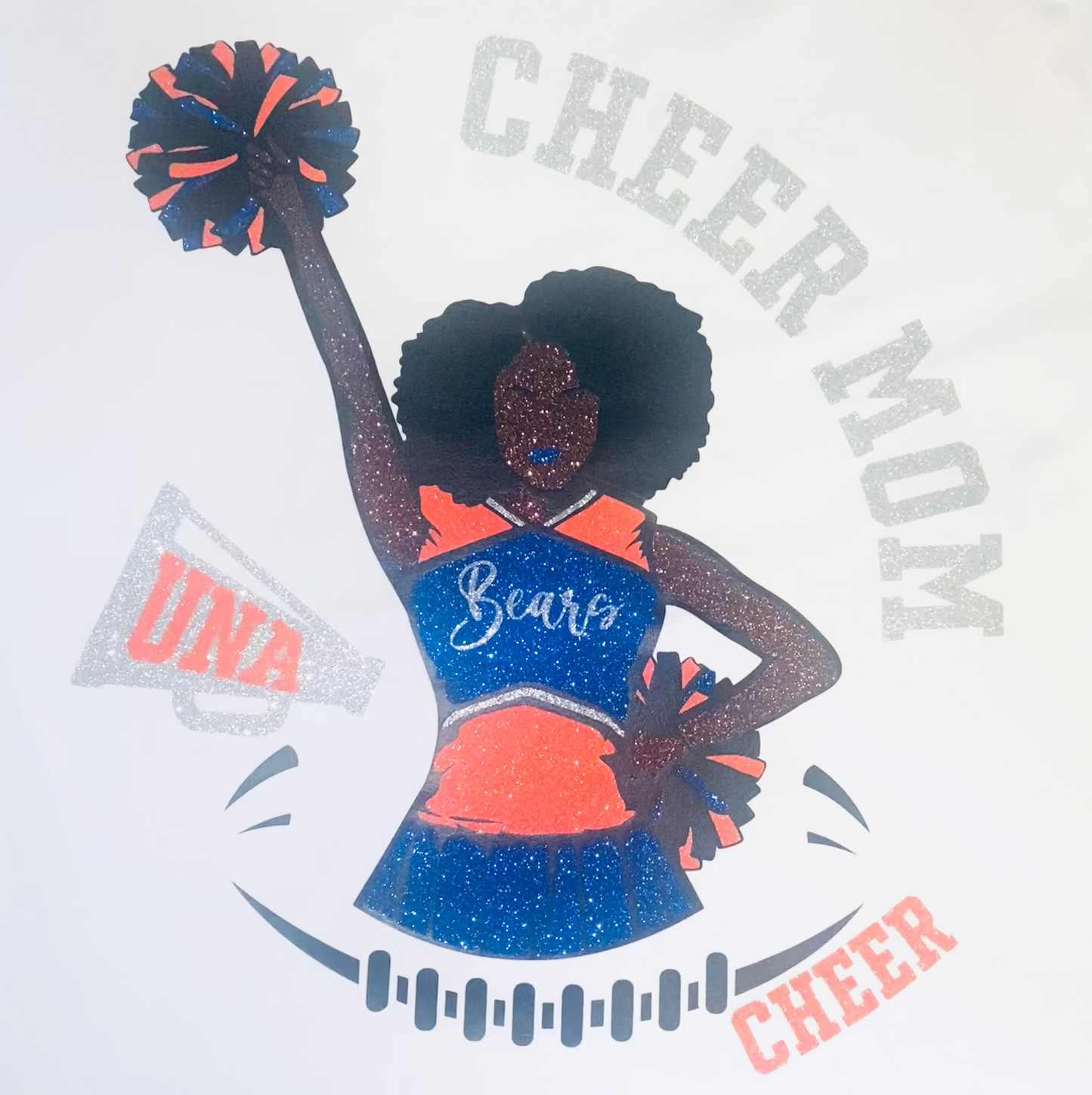 Cheerleader Glitter Unisex T-Shirt