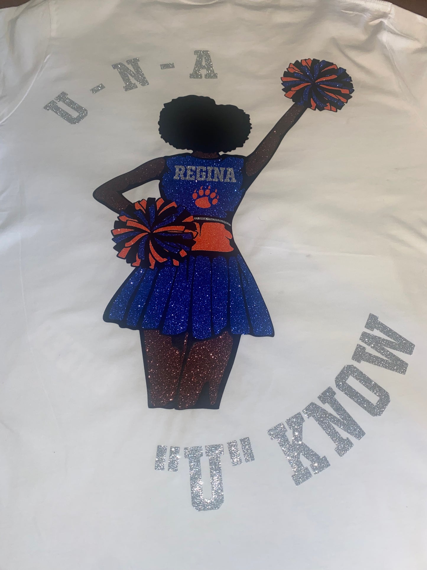 Cheerleader Glitter Unisex T-Shirt