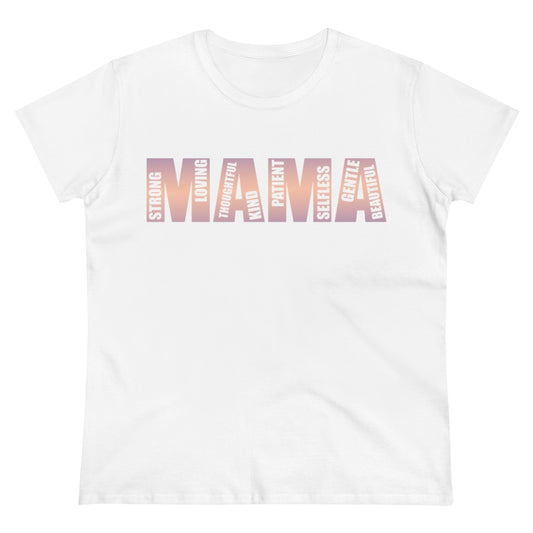 Women's "Mama" Heavy Cotton Tee