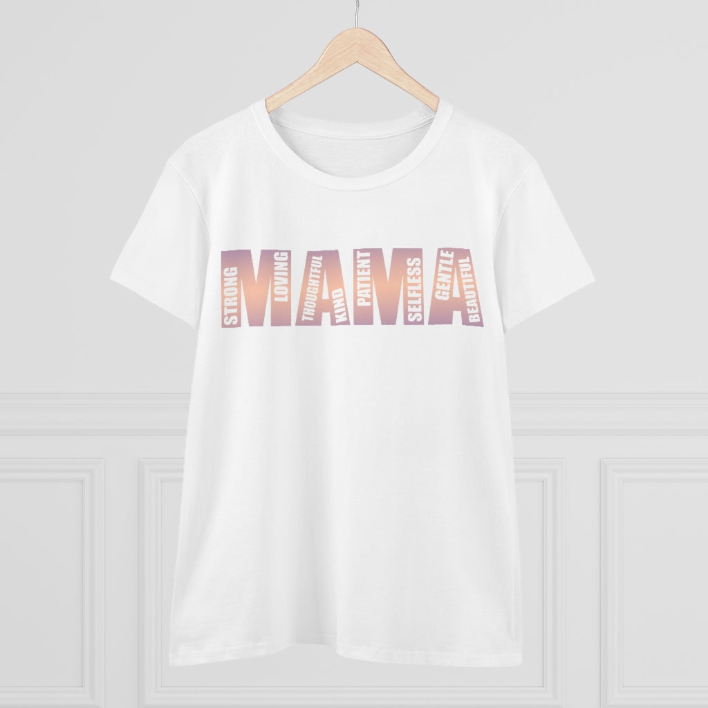 Women's "Mama" Heavy Cotton Tee